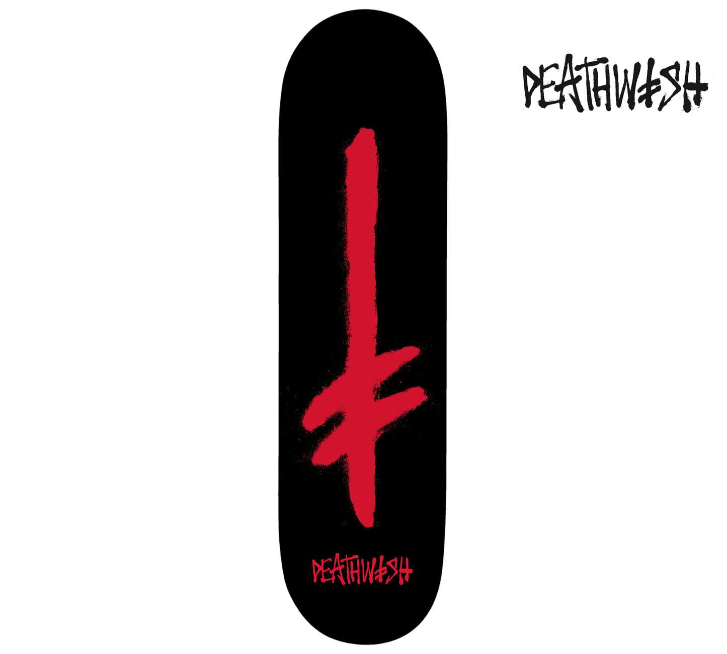 Gang Spray Blk/Red Deck 8.0 スケートボード デッキ