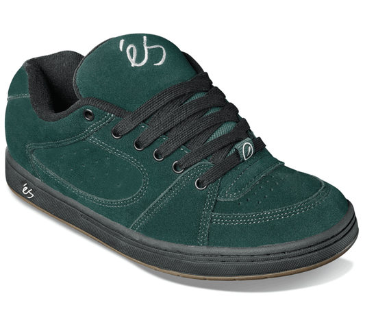 エス アクセル ES ACCEL GREEN BLACK シューズ スニーカー 靴