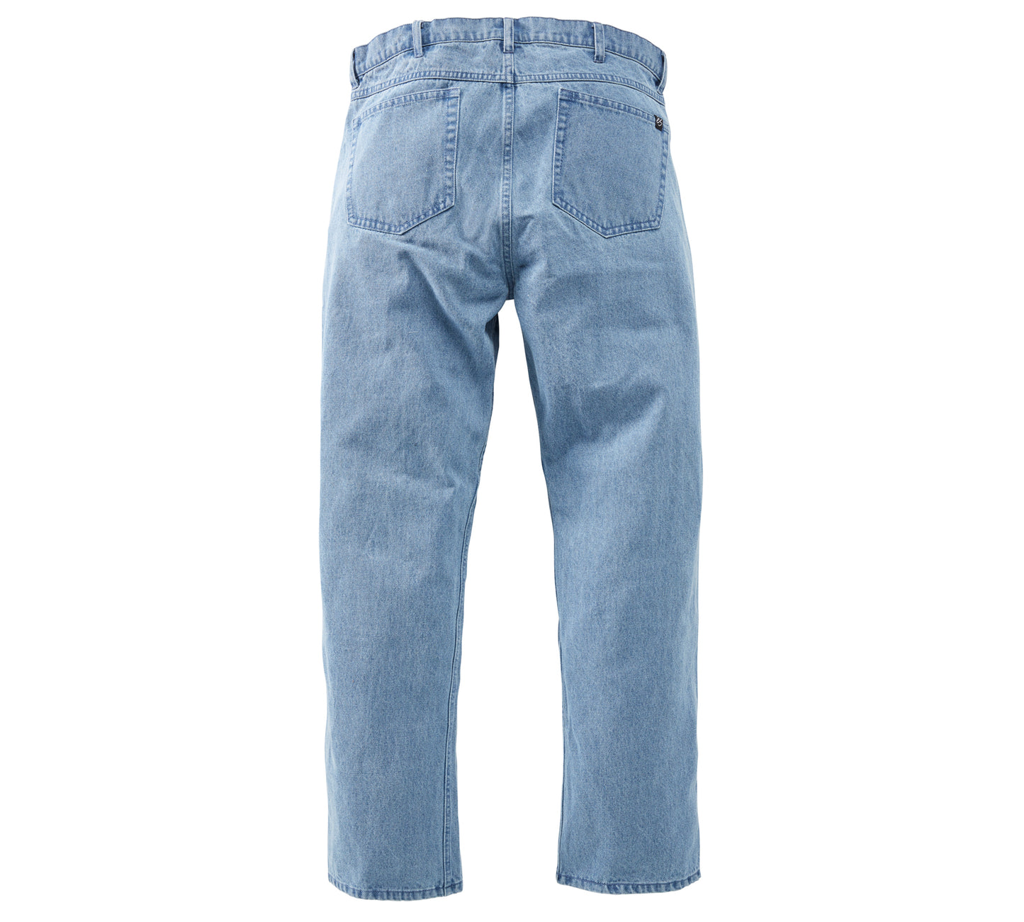 エス BAGGY DENIM LIGHT BLUE