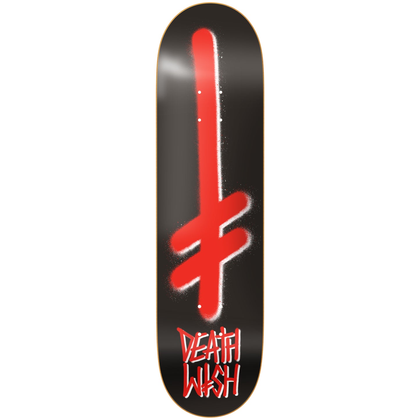 DEATHWISH GANG LOGO BLACK/RED デスウィッシュ スケートボード デッキ