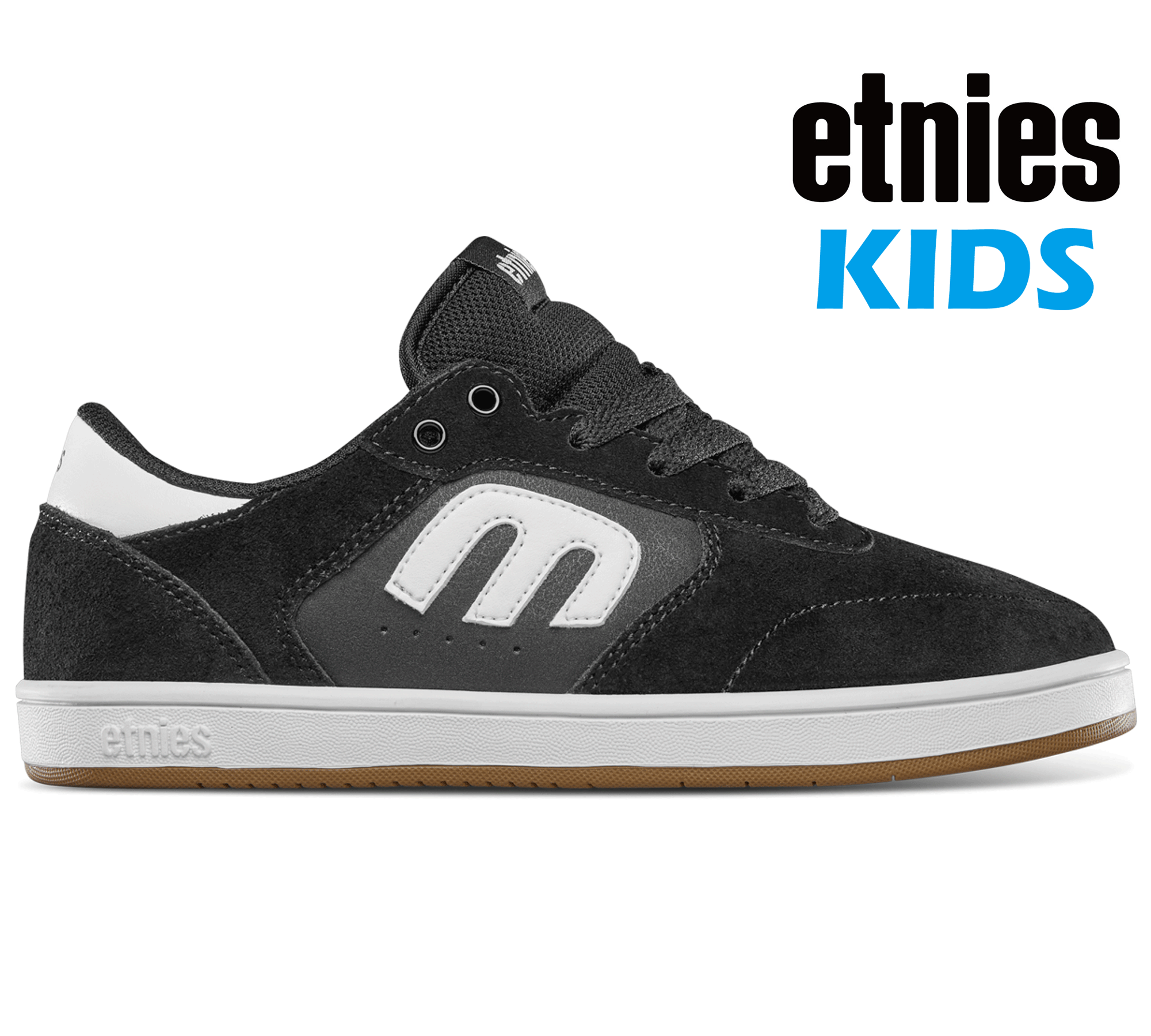 etnies シューズ ブラック/グリーン　VANSxDIME サイズ11 エトニーズ キッズ マラナ ETNIES KIDS WINDROW BLACK WHITE GUM