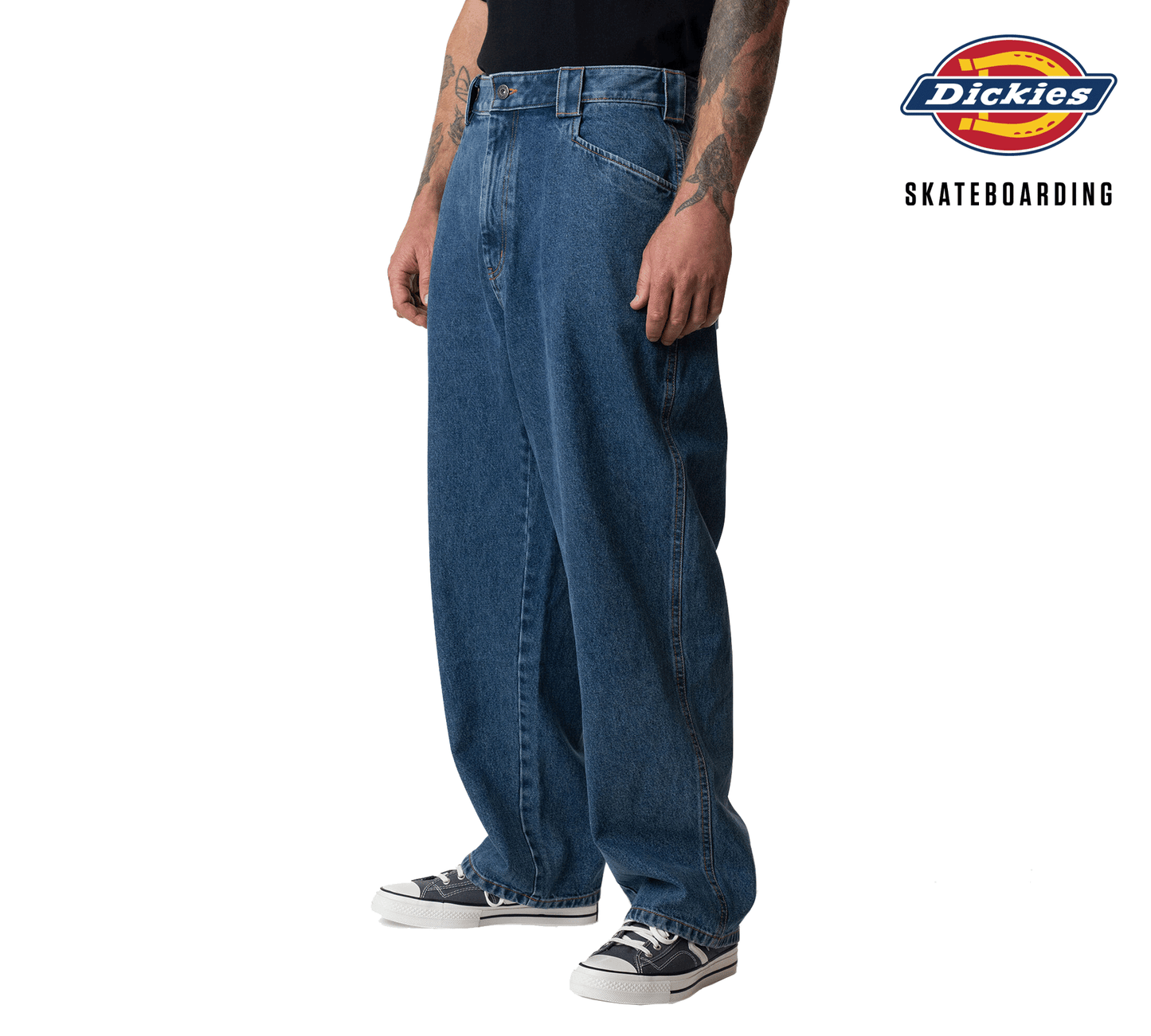 MIKE ANDERSON FLEX DENIM PANT STONE WASH