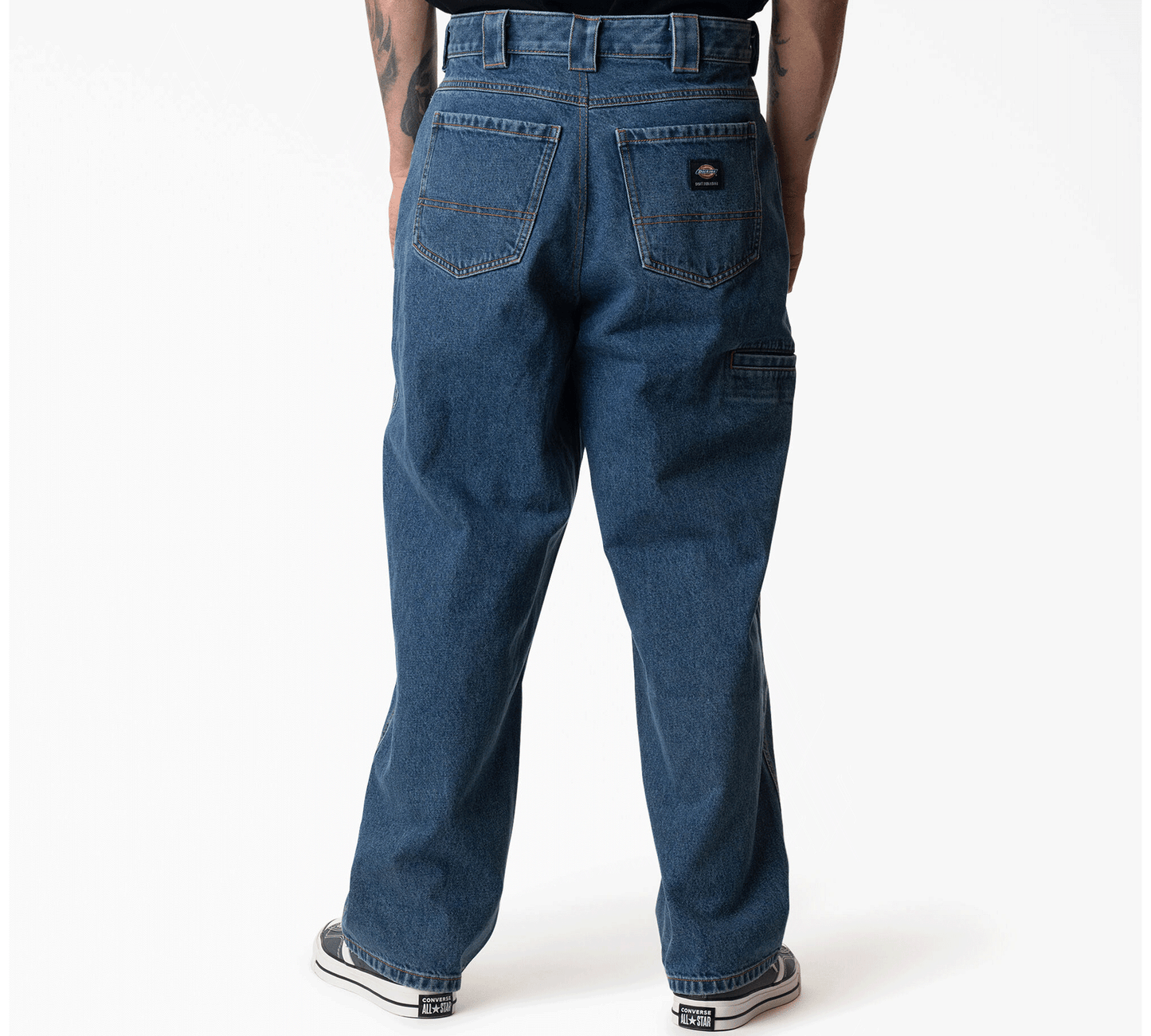 MIKE ANDERSON FLEX DENIM PANT STONE WASH