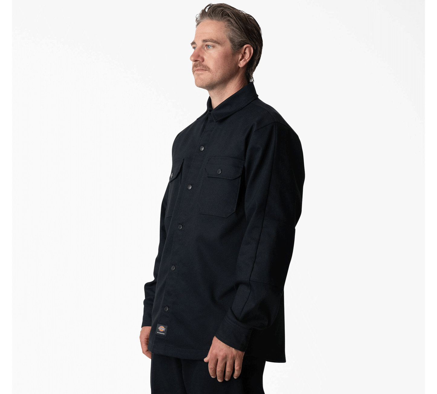 MIKE ANDERSON LINED SHACKET BLACK