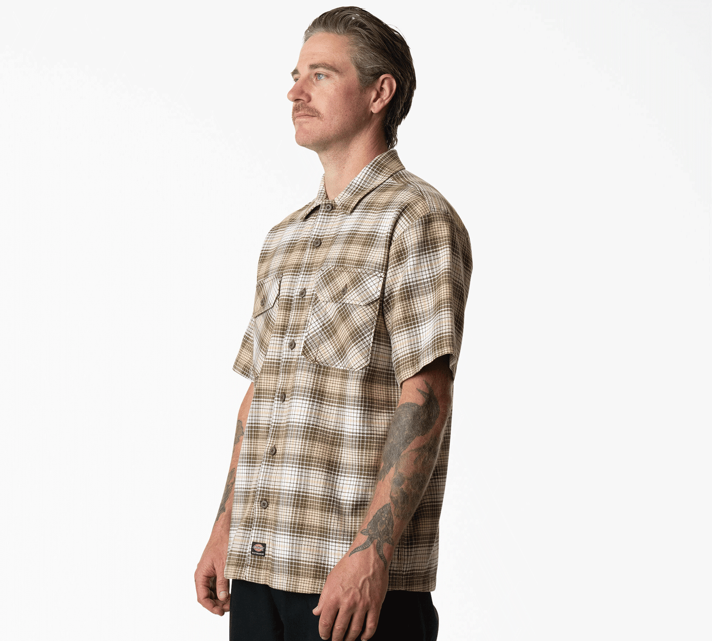 MIKE ANDERSON WORK SHIRTS DARK OLIVE