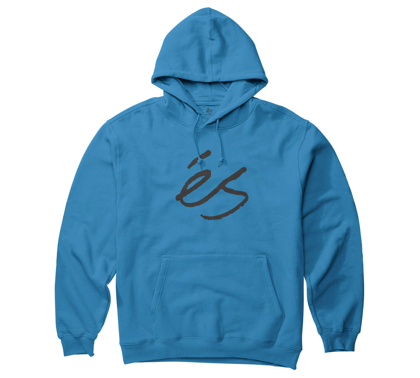 SCRIPT HOOD PACIFIC BLUE