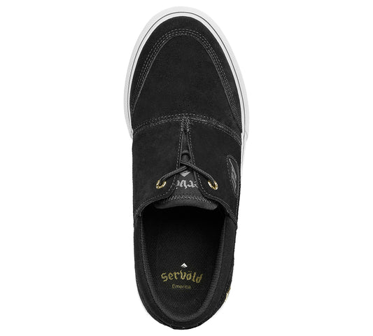 エメリカ EMERICA SERVOLD BLACK WHITE GOLD シューズ スニーカー 靴