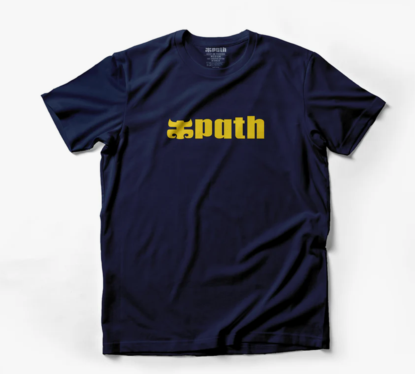 アイパス IPATH Vintage Logo TShirt Navy スケートボード Tシャツ 半袖
