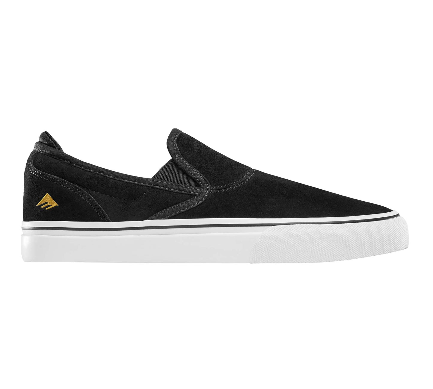 エメリカ WINO G6 SLIP ON BLACK WHITE GOLD