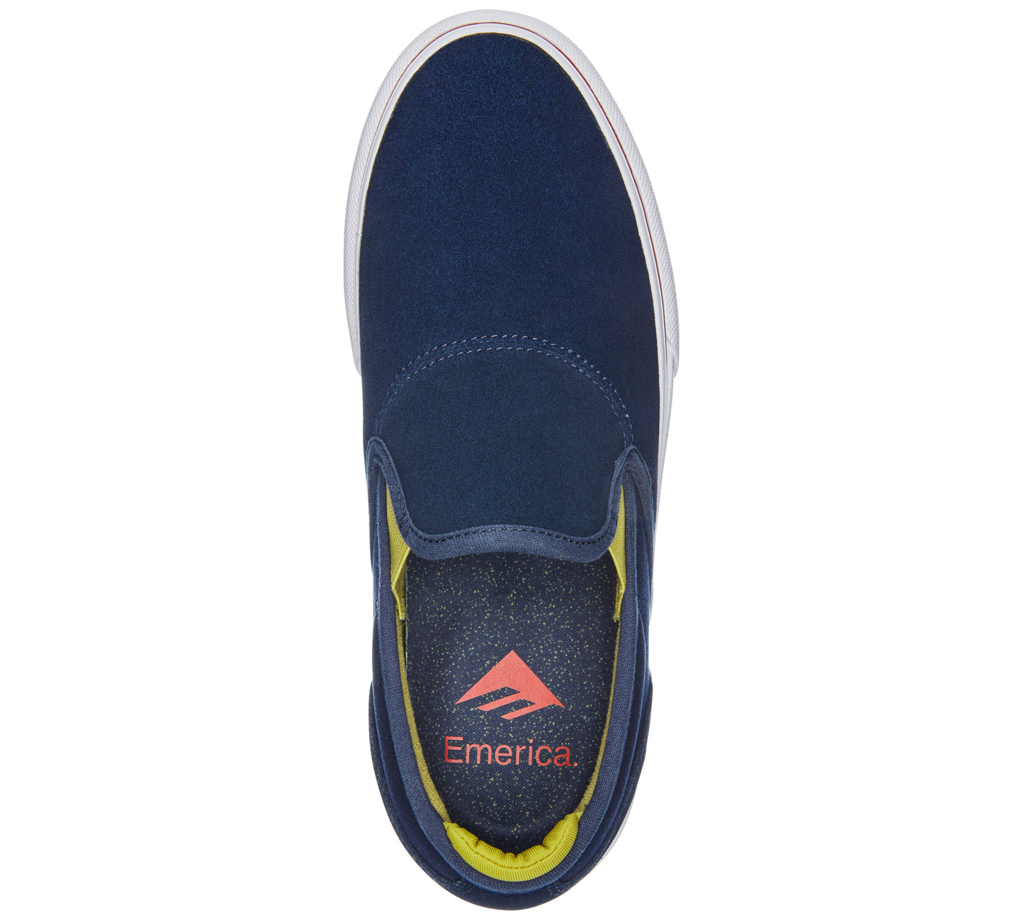 エメリカ WINO G6 SLIP ON NAVY GOLD WHITE