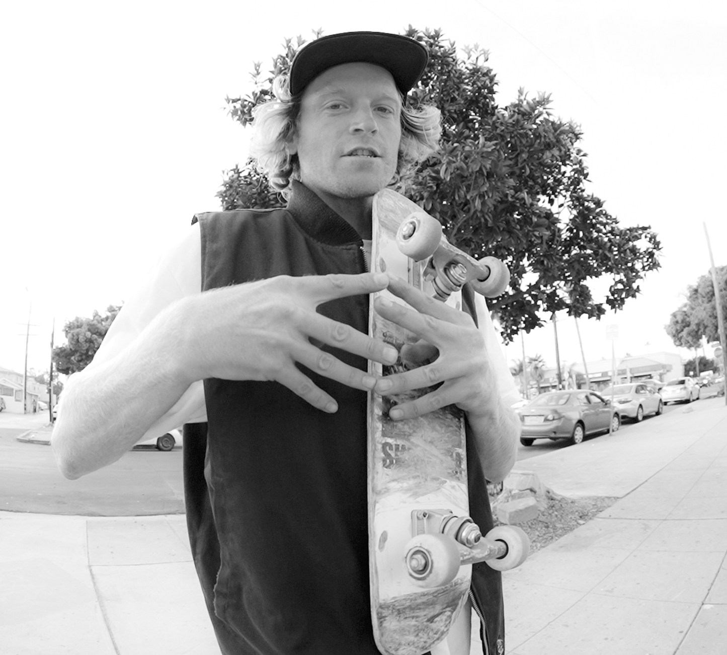 SK8MAFIA HOUSE LOGO MICRO COMP WHITE