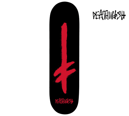 Gang Spray Blk/Red Deck 8.0  スケートボード デッキ