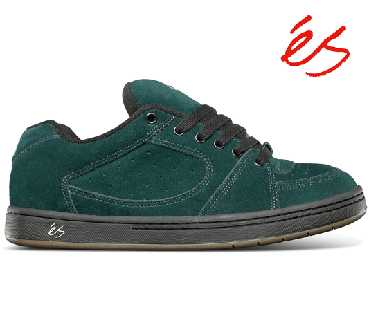 エス アクセル ES ACCEL GREEN BLACK シューズ スニーカー 靴