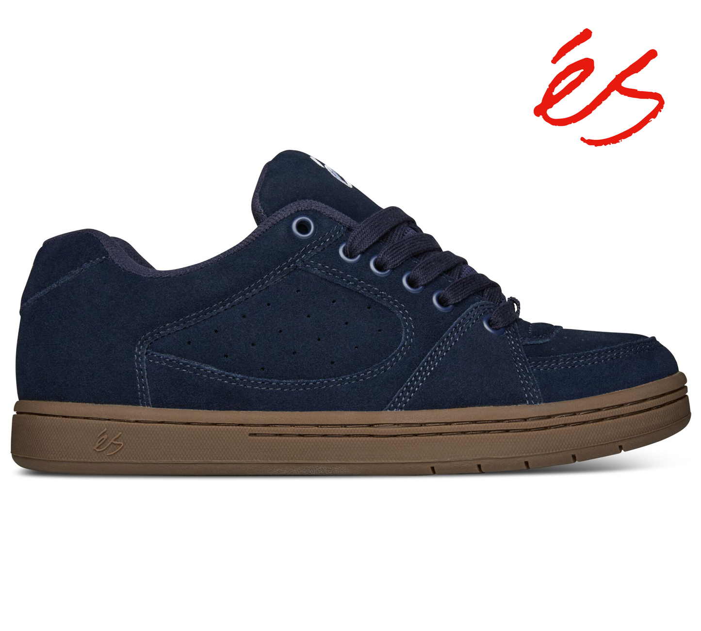 エス アクセル ES ACCEL NAVY GUM シューズ スニーカー 靴
