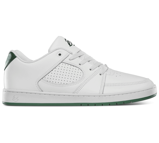 エス ES ACCEL SLIM WHITE DARK GREEN シューズ スニーカー 靴