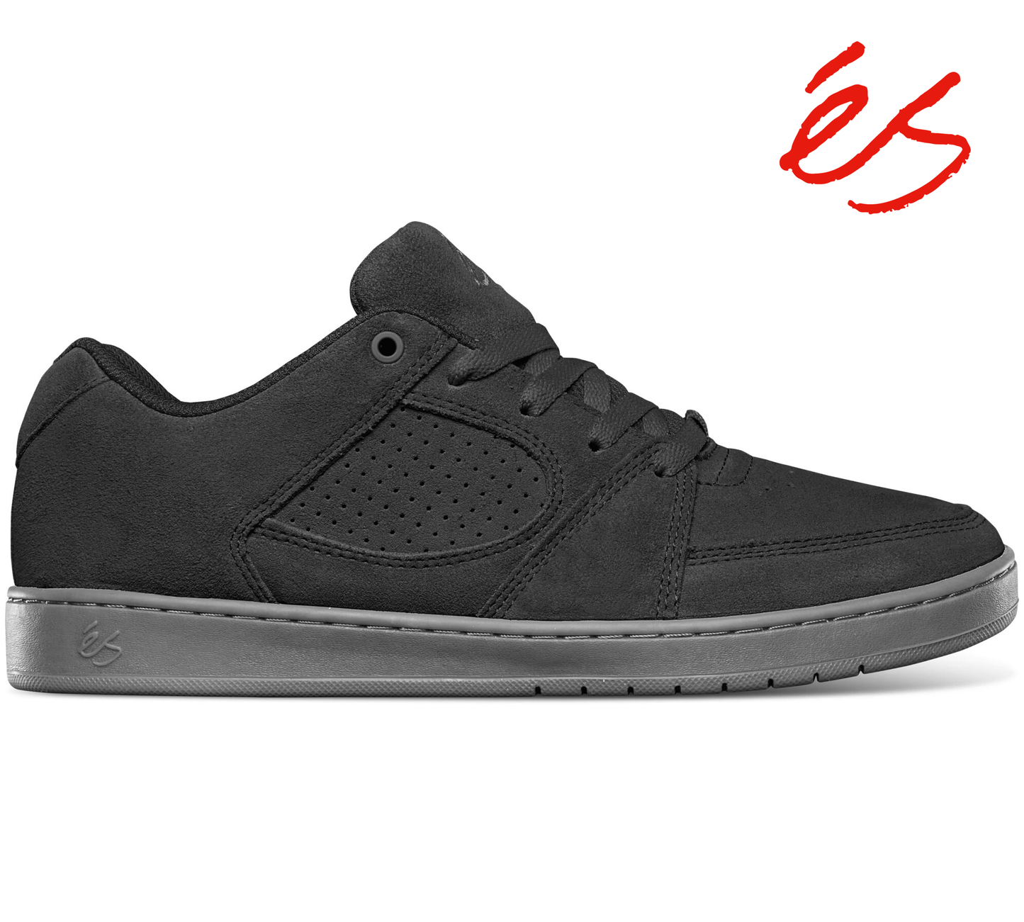 エス アクセル ES ACCEL SLIM BLACK BLACK GREY シューズ スニーカー 靴