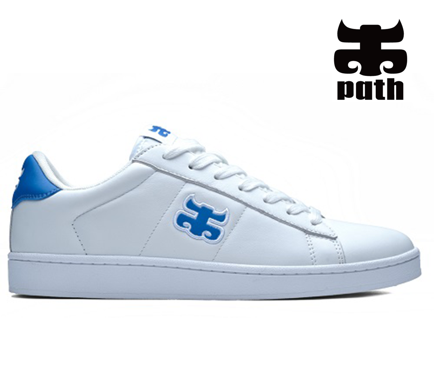 アイパス IPATH Ace White Leather & Caroline Blue シューズ スニーカー 靴