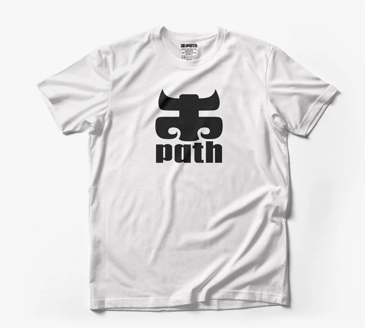 アイパス IPATH Classic Logo Tshirt White  スケートボード Tシャツ 半袖