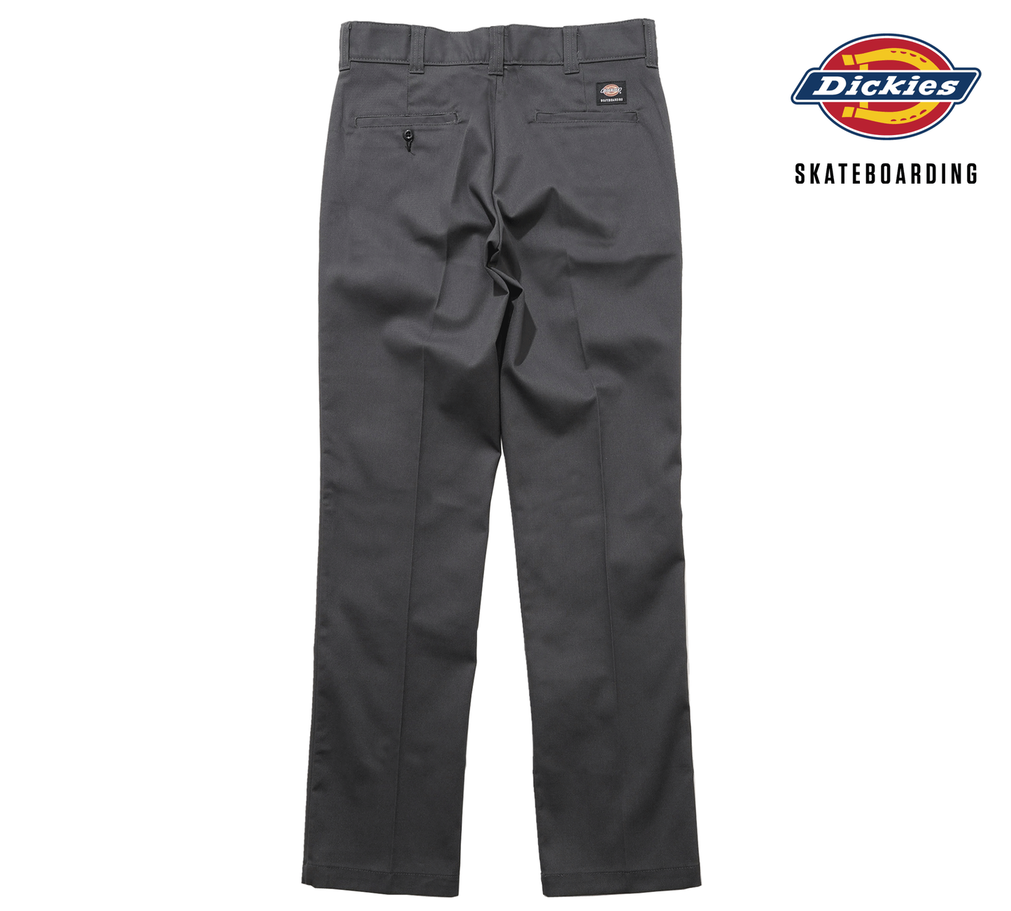 DICKIES ディッキーズ SKATEBOARDING SLIM FIT PANT CHARCOAL スケートボード パンツ チノパン