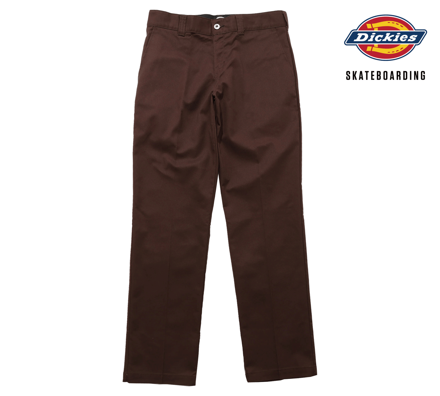 DICKIES ディッキーズ SKATEBOARDING SLIM FIT PANT CHOCOLATE BROWN