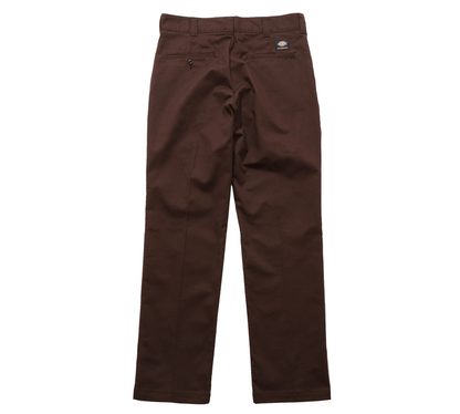 DICKIES ディッキーズ SKATEBOARDING SLIM FIT PANT CHOCOLATE BROWN