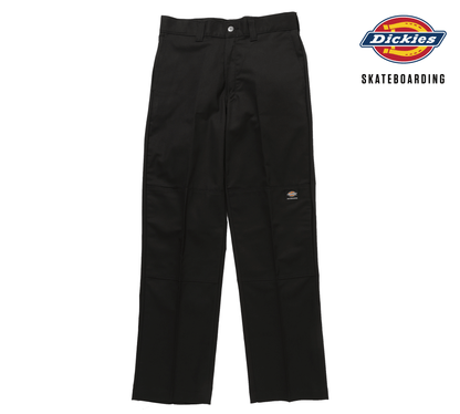 DICKIES SKATEBOARDING DOUBLE KNEE PANT BLACK