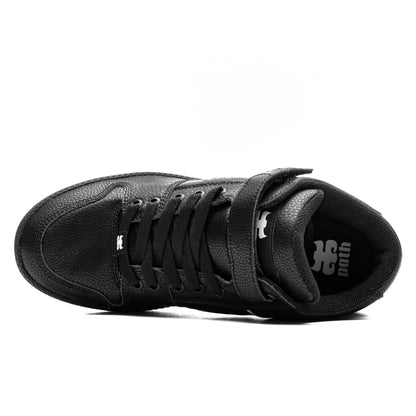Grasshopper Black Leather