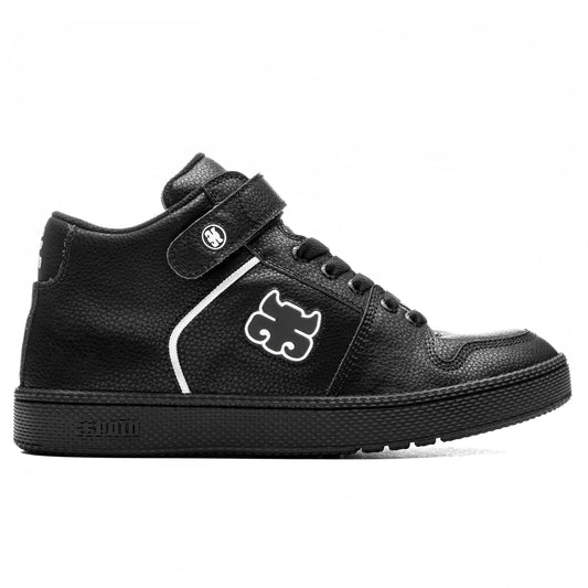 Grasshopper Black Leather