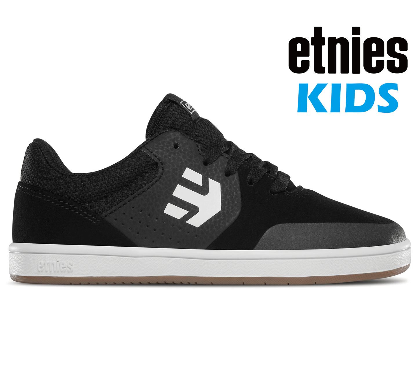 エトニーズ キッズ マラナ ETNIES KIDS MARANA BLACK GUM WHITE シューズ スニーカー 靴