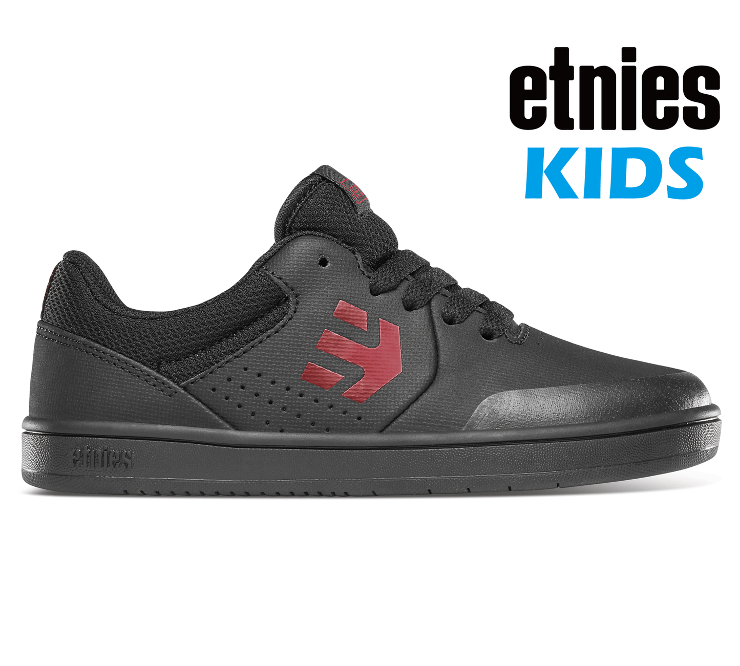 エトニーズ キッズ マラナ ETNIES  KIDS MARANA BLACK RED BLACK キッズ シューズ スニーカー 靴