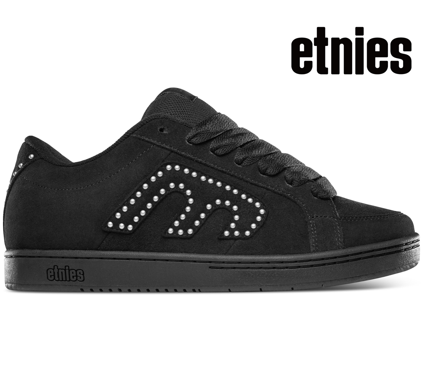エトニーズ キングピン KINGPIN BLACK BLACK SILVER シューズ スニーカー 靴
