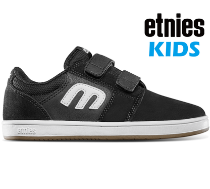 エトニーズ キッズ マラナ ETNIES LITTLE KIDS CRESTA BLACK WHITE キッズ シューズ スニーカー 靴