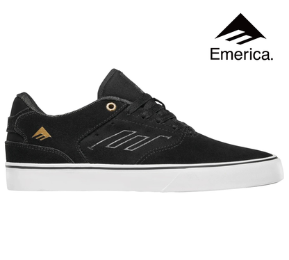 [エメリカ] スケートシューズ BLACK/GOLD/WHITE 26.0 cm エメリカ EMERICA LOW VULC BLACK GOLD WHITE シューズ スニーカー 靴