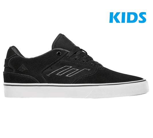 エメリカ 【KIDS】LOW VULC YOUTH BLACK WHITE GUM