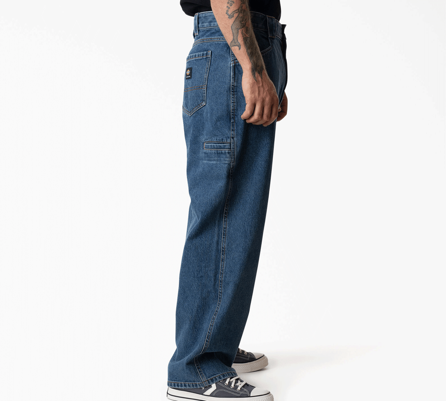 MIKE ANDERSON FLEX DENIM PANT STONE WASH