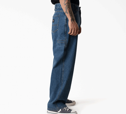 MIKE ANDERSON FLEX DENIM PANT STONE WASH