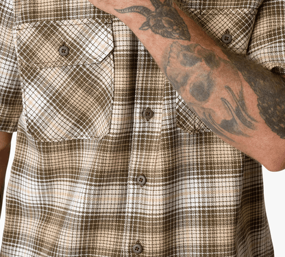 MIKE ANDERSON WORK SHIRTS  DARK OLIVE