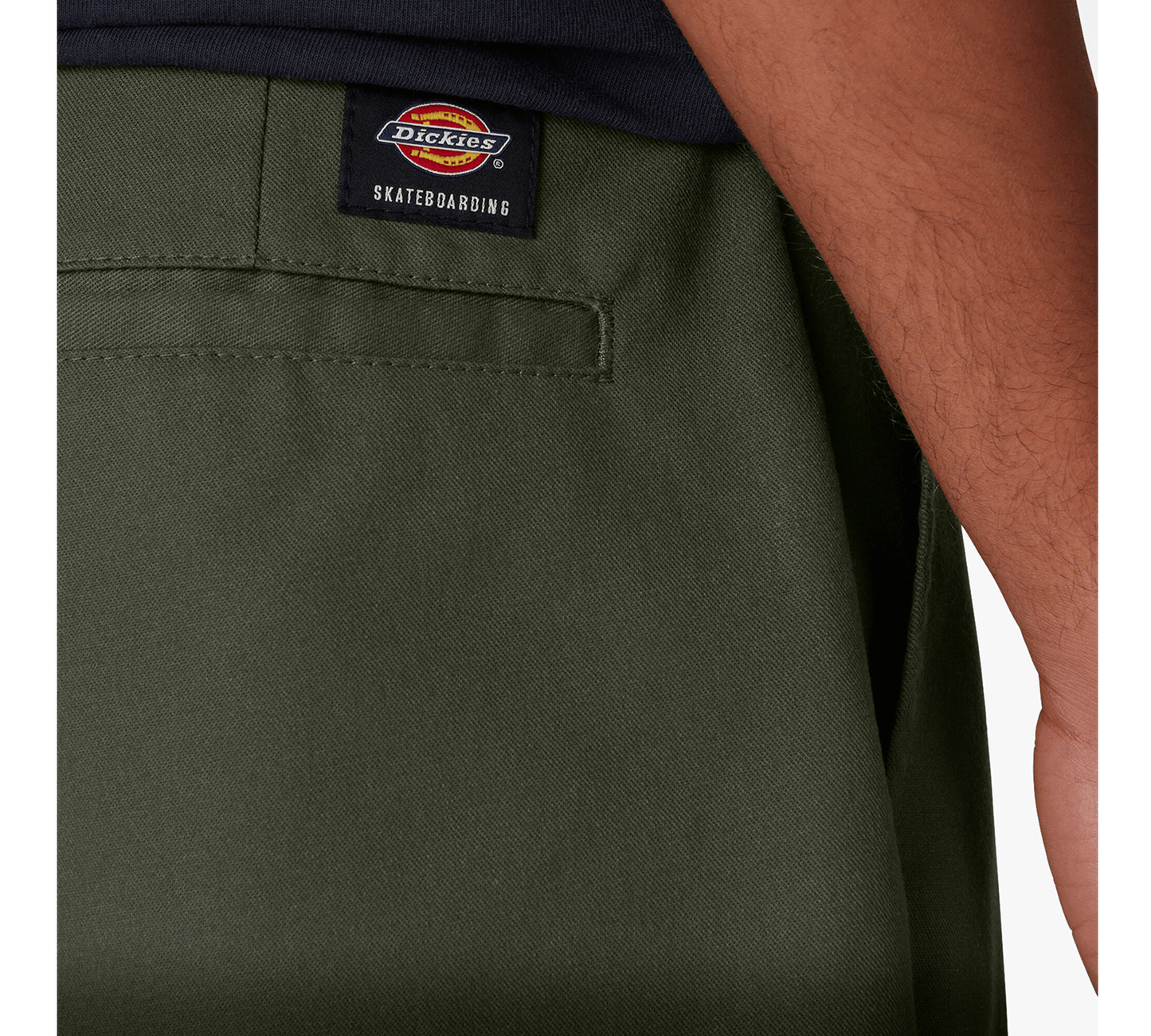 DICKIES SKATEBOARDING SLIM SHORTS OLIVE GREEN