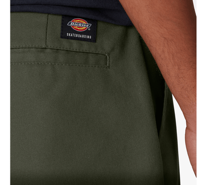 DICKIES SKATEBOARDING SLIM SHORTS OLIVE GREEN