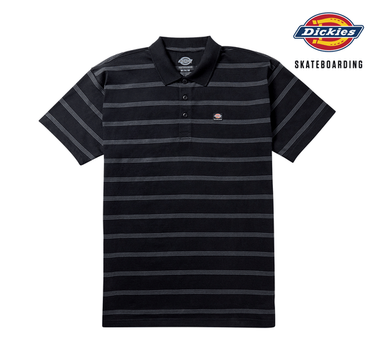 DICKIES SKATEBOARDING POLO  BLACK
