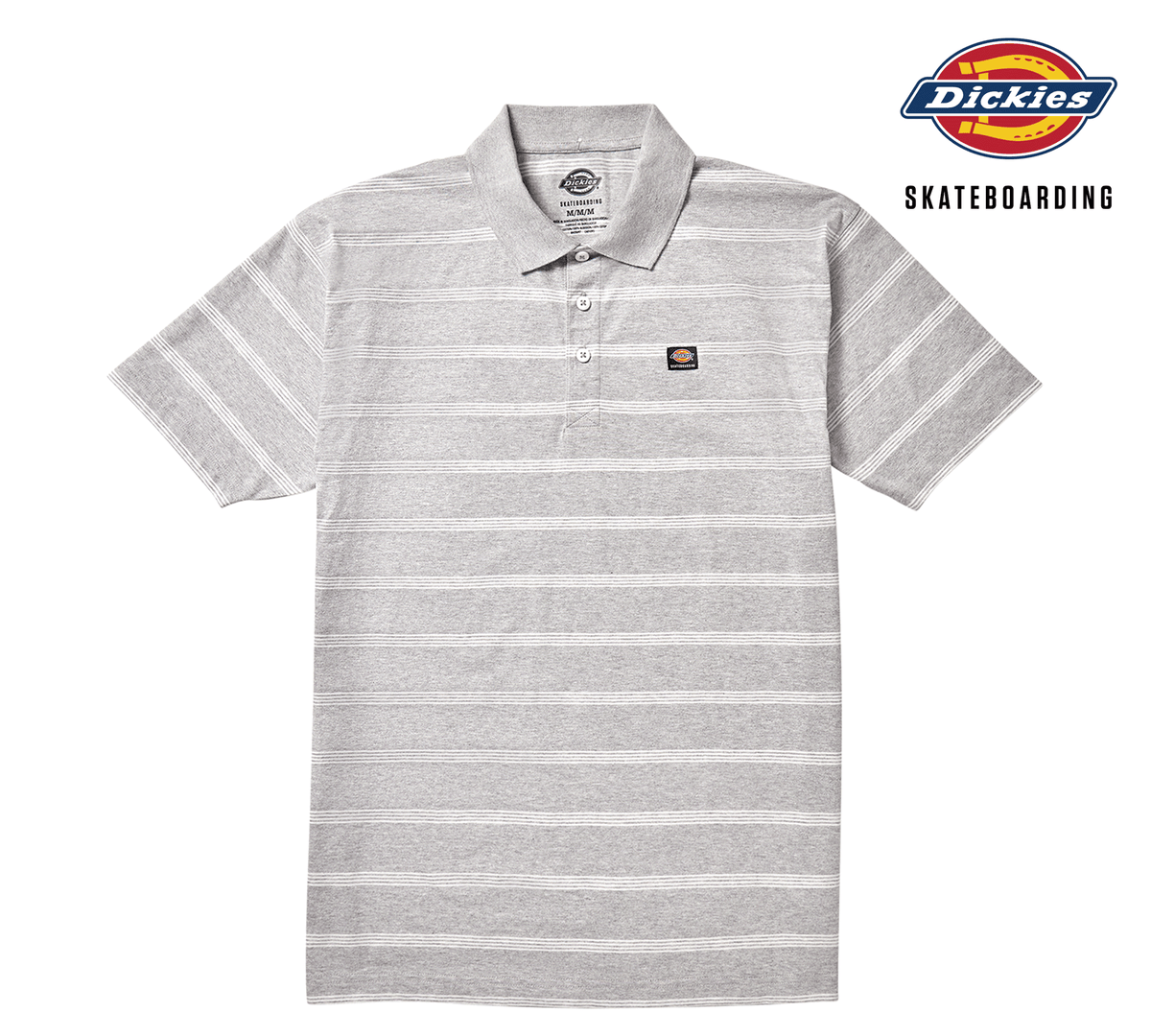 DICKIES ディッキーズ SKATEBOARDING POLO HEATHER GREY スケート 