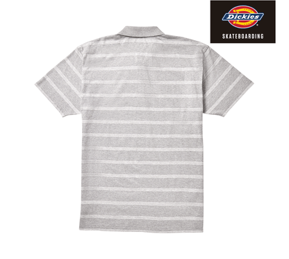DICKIES SKATEBOARDING POLO HEATHER GREY