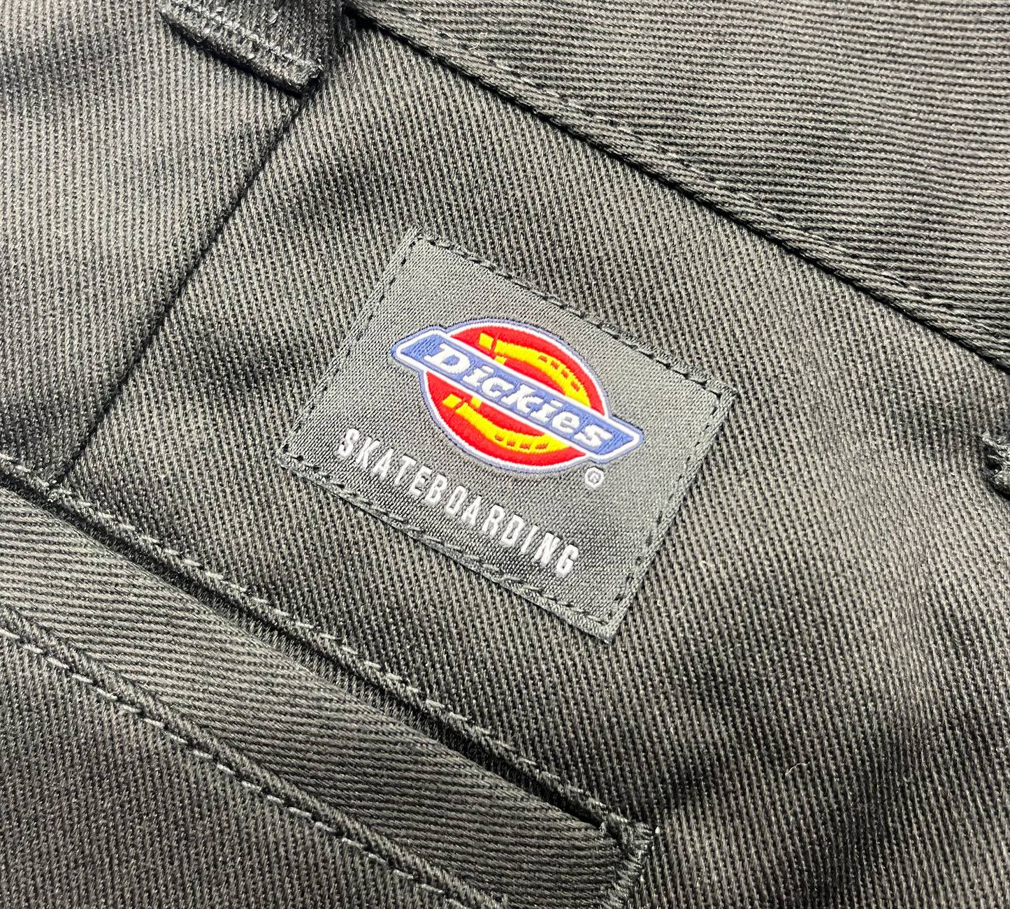 DICKIES ディッキーズ SKATEBOARDING REGULER FIT PANT BLACK スケートボード パンツ チノパン