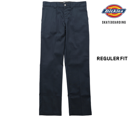 DICKIES ディッキーズ SKATEBOARDING REGULER FIT PANT DARK NAVY スケートボード パンツ チノパン