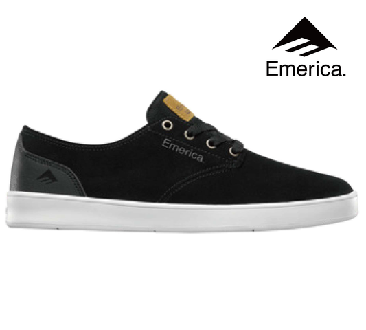 エメリカ EMERICA ROMERO LACED BLACK BLACK WHITE シューズ スニーカー 靴