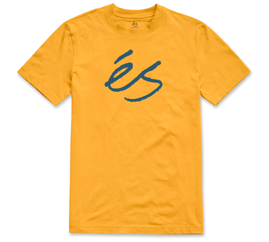 エス SCRIPT MID TEE GOLD
