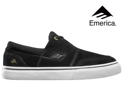 エメリカ EMERICA SERVOLD BLACK WHITE GOLD シューズ スニーカー 靴