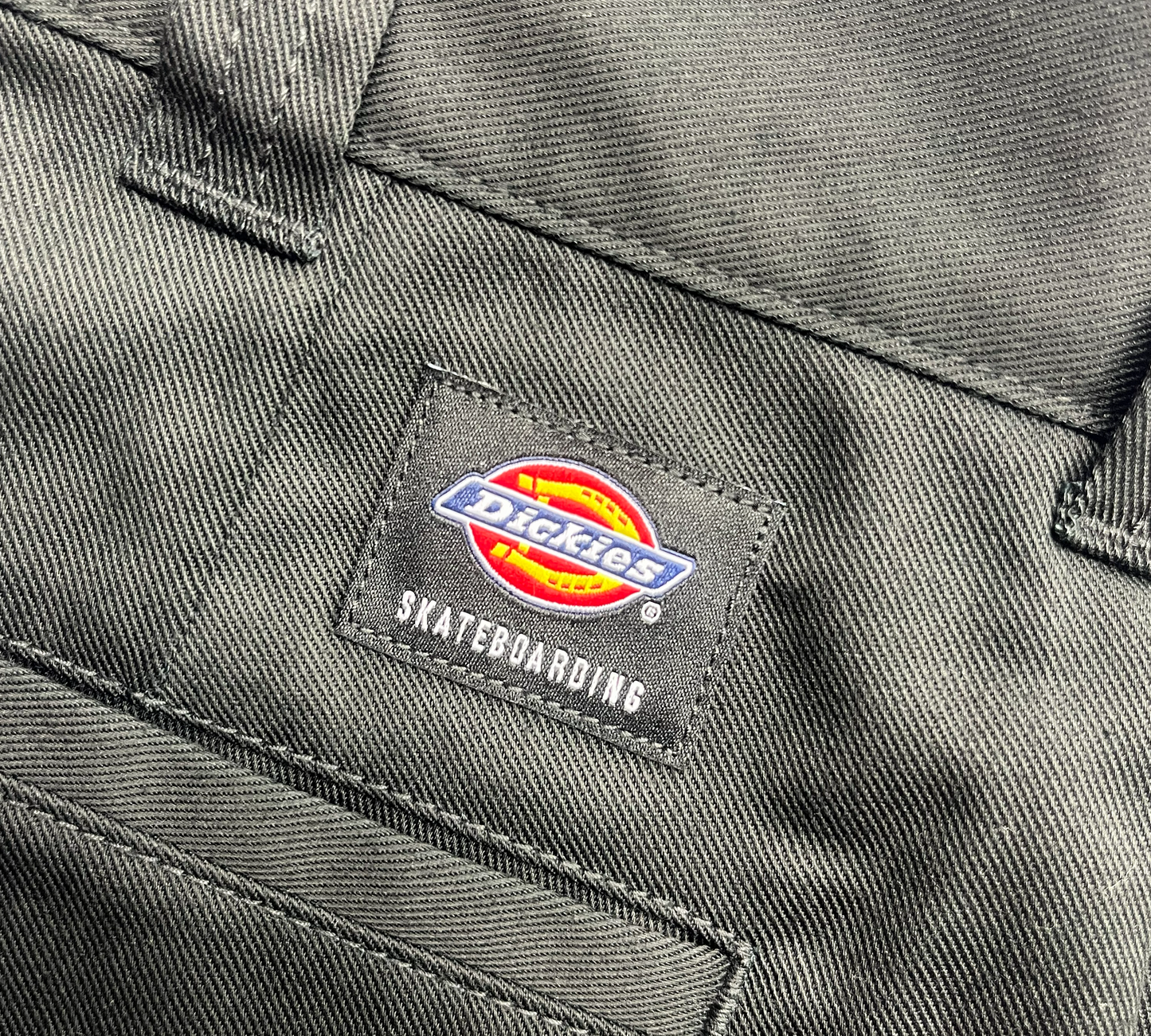 DICKIES ディッキーズ SKATEBOARDING SLIM FIT PANT BLACK スケートボード パンツ チノパン