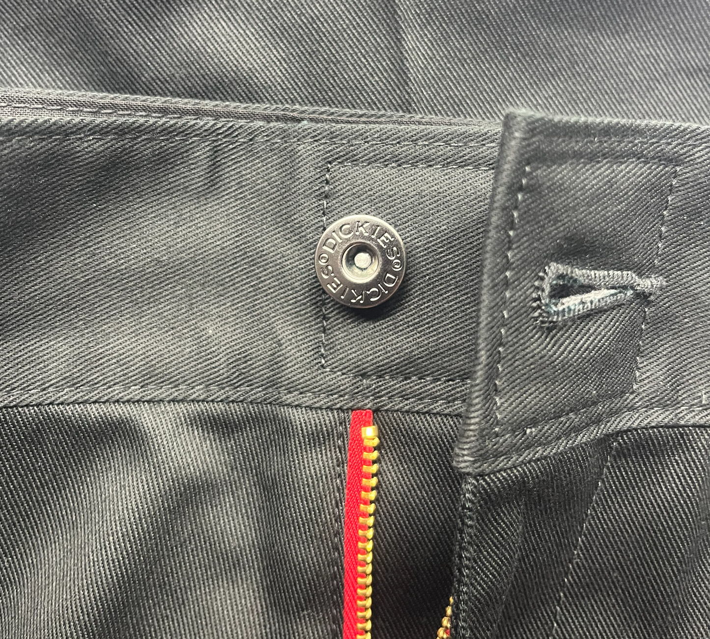DICKIES ディッキーズ SKATEBOARDING SLIM FIT PANT BLACK スケートボード パンツ チノパン
