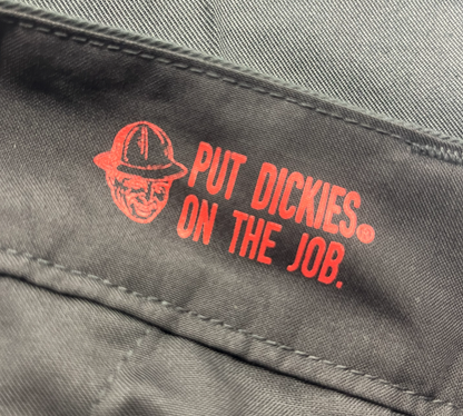 DICKIES ディッキーズ SKATEBOARDING SLIM FIT PANT BLACK スケートボード パンツ チノパン